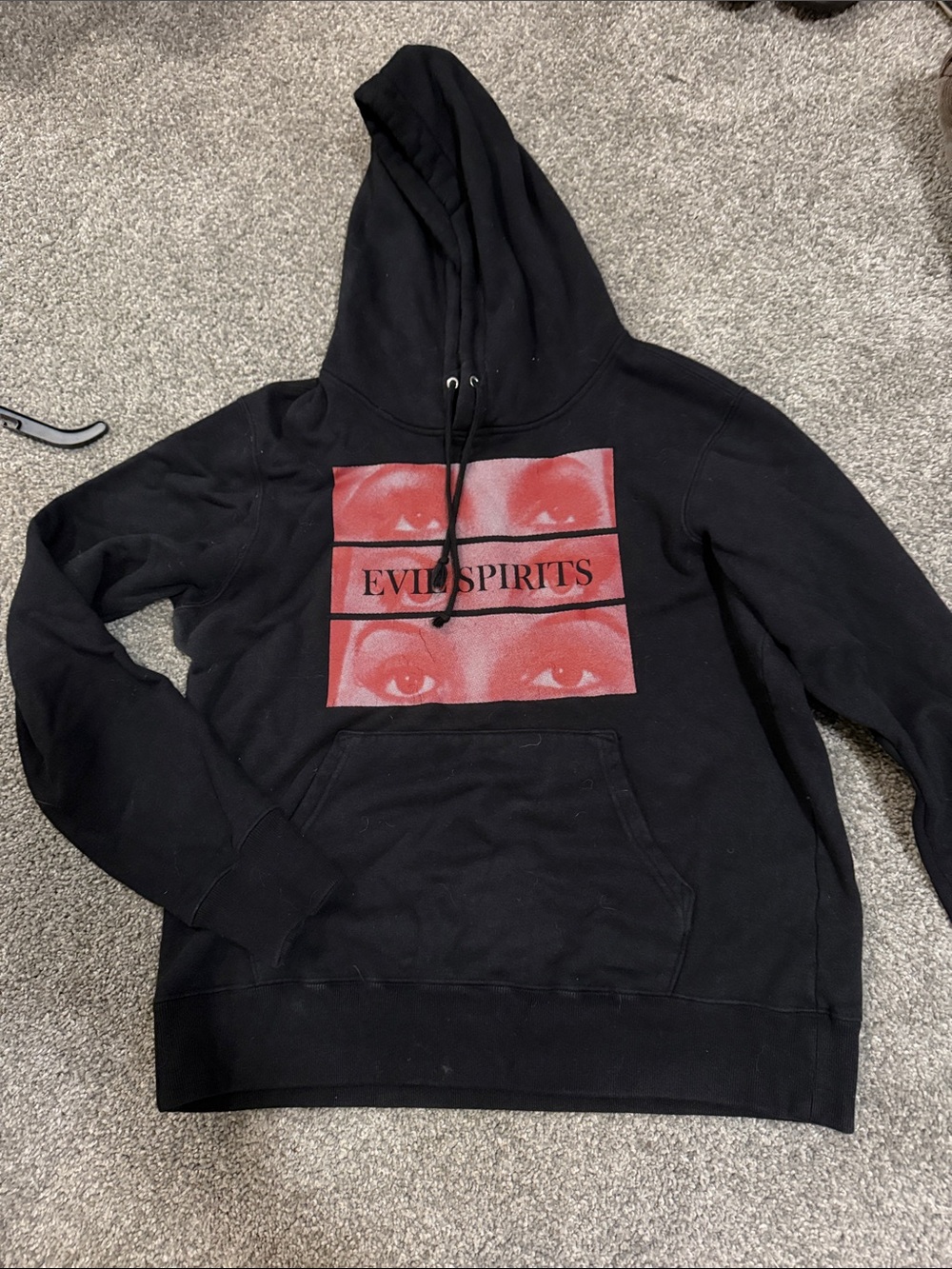 Men’s UNDERCOVER Evil Spirits Hoodie Size 2. Made in Japan